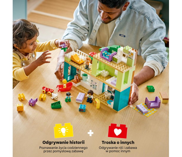 LEGO DUPLO 10470 Nowoczesny dom rodzinny 3 w 1 z figurkami - 1473391 - zdjęcie 8